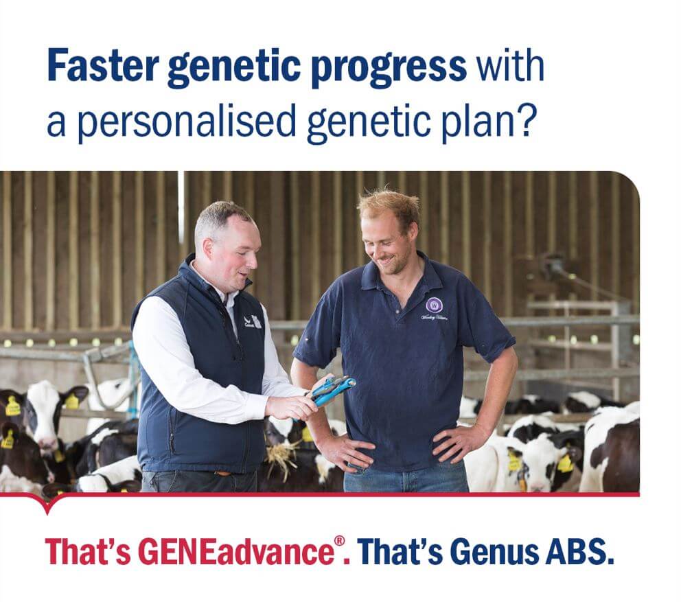 Personalised genetic plan with GENEadvance from Genus ABS