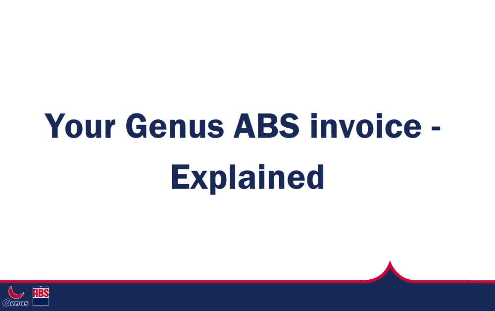 Your invoice Explained ABS Global UK